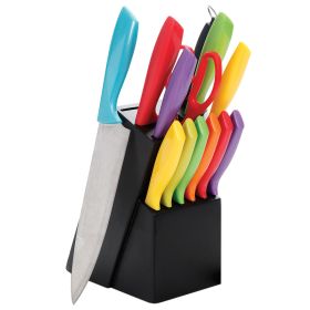 Colorful 14 Piece Cutlery Knife Set