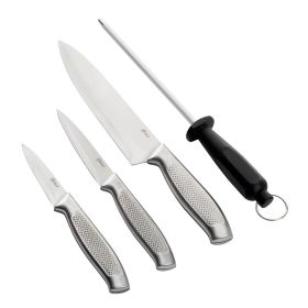 Stainless Steel 4 Piece Chef Cutlery Set