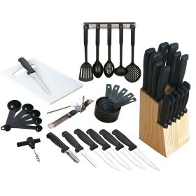 41-Piece Cutlery And Cooking Utensil Combo Set