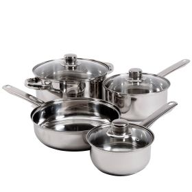 7-Piece Stainless Steel Cookware Set