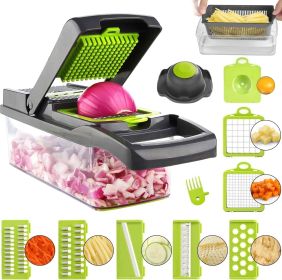 Multi-Function 14 In 1 Vegetable Chopper And Slicer