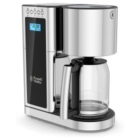 8 Cup Coffeemaker - Black and Stainless Steel