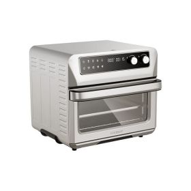 8-in-1  Convection Air Fryer Toaster Oven Silver