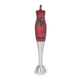 Handheld Immersion Blender - Red