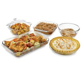 6-Piece Glass Baking Dish Set