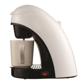 Single Cup Coffee Maker - White