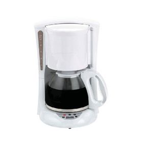 12-Cup Coffee Maker - White