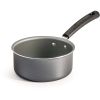 1 Quart Steel Non-Stick Sauce Pan - Gray