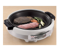 Gourmet Expert Electric Skillet - White