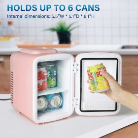 Simple Deluxe Mini Fridge, Portable Cooler & Warmer