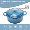 4.5 Qt Enameled Cast Iron Dutch Oven - Blue