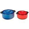 2 Pieces Ceramic Cookware Set with Lids