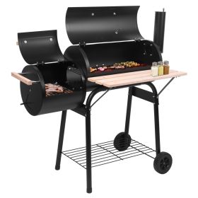 Outdoor Charcoal Grill  - Black