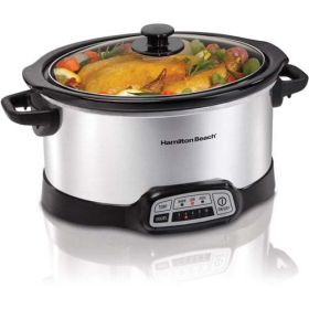 6-Quart Programmable Slow Cooker