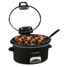 4.5-Quart Slow Cooker - Black