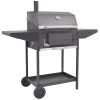 BBQ Charcoal Smoker - Black