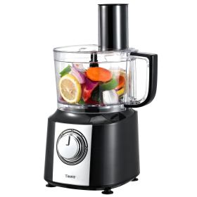 600W 10Cup Classic Compact Food Processor - Black