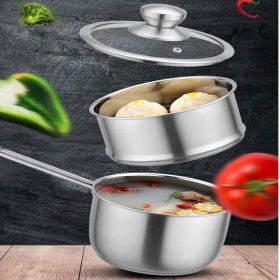 3-Piece 2-Quart 2-Tier Pasta/Steamer - Stainless Steel