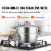 5 QT Stainless Steel Food Steamer with Lid