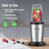 KOIOS 850W Bullet Blender for Shakes and Smoothies;  11 Pieces Personal Smoothie Blenders for Kitchen;  Small Cup Grinder with 2 * 17Oz To-Go Cups and