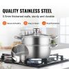 Stainless Steel Food Steamer with Lid - 3 QT