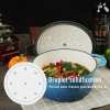 3 Qt Enameled Cast Iron Dutch Oven - Blue