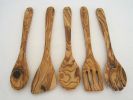 5 pcs Olive Wood Utensil Set