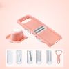 1 Set Vegetable Multi-functional Kitchen Grater - Pink