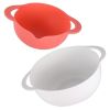 8pcs Mixing Bowl Set; Colorful Kitchen Strainer Basket; Colander Bowls; BPA Free; Plastic Nesting Bowls; Baking Tools - Color 8-piece Set