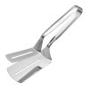 1pc Tong Flipping Spatula - Stainless Steel