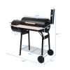 Outdoor Charcoal Grill  - Black