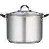 16 Quart Stainless Steel Covered Stock Pot