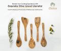 5 pcs Olive Wood Utensil Set