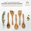 5 pcs Olive Wood Utensil Set