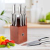 12 Pieces Kitchen Knife Set with Block