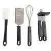 Kitchen In A Box 83-Piece Combo Set - Black