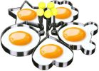 5 pcs Egg and Pancake Mold Set