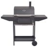 BBQ Charcoal Smoker - Black