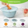 4 in 1 Colander with Mixing Bowl Set - Green