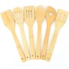 Bamboo Wood Utensils 6pcs Set