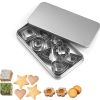 30pcs Mini Cookie Cutter Mold; Biscuit Mold; Fruit Cutting Mold; DIY Kitchen Tools - 30pcs