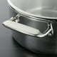 Tri-Ply Clad 6 Qt Stainless Steel Sauté Pan With Lid