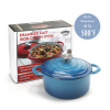 4.5 Qt Enameled Cast Iron Dutch Oven - Blue