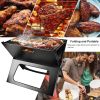 Portable Charcoal Barbecue Grill - Black