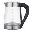 1500W Electric Kettle with Blue Glass - 2.5L