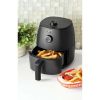 2.2 Quart Compact Air Fryer - Black