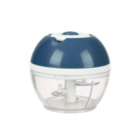 Vegetable Chopper, Meat Shreader, Garlic Puller (Option: Blue and white strips)