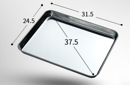 Stainless Steel Baking Tray (Option: C)