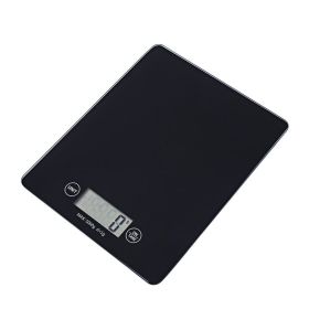 Electronic Food Scale - Stainless Steel (Color: Black)