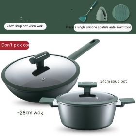 Non-stick Surface Pans (Option: 2 Style)